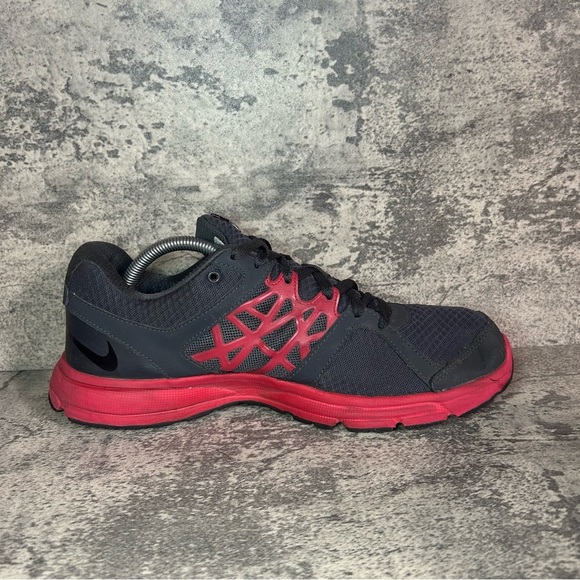 Nike Relentless 2 Running Shoes 511914-008 Mens sz 11.5 - grey/red - Picture 3 of 6